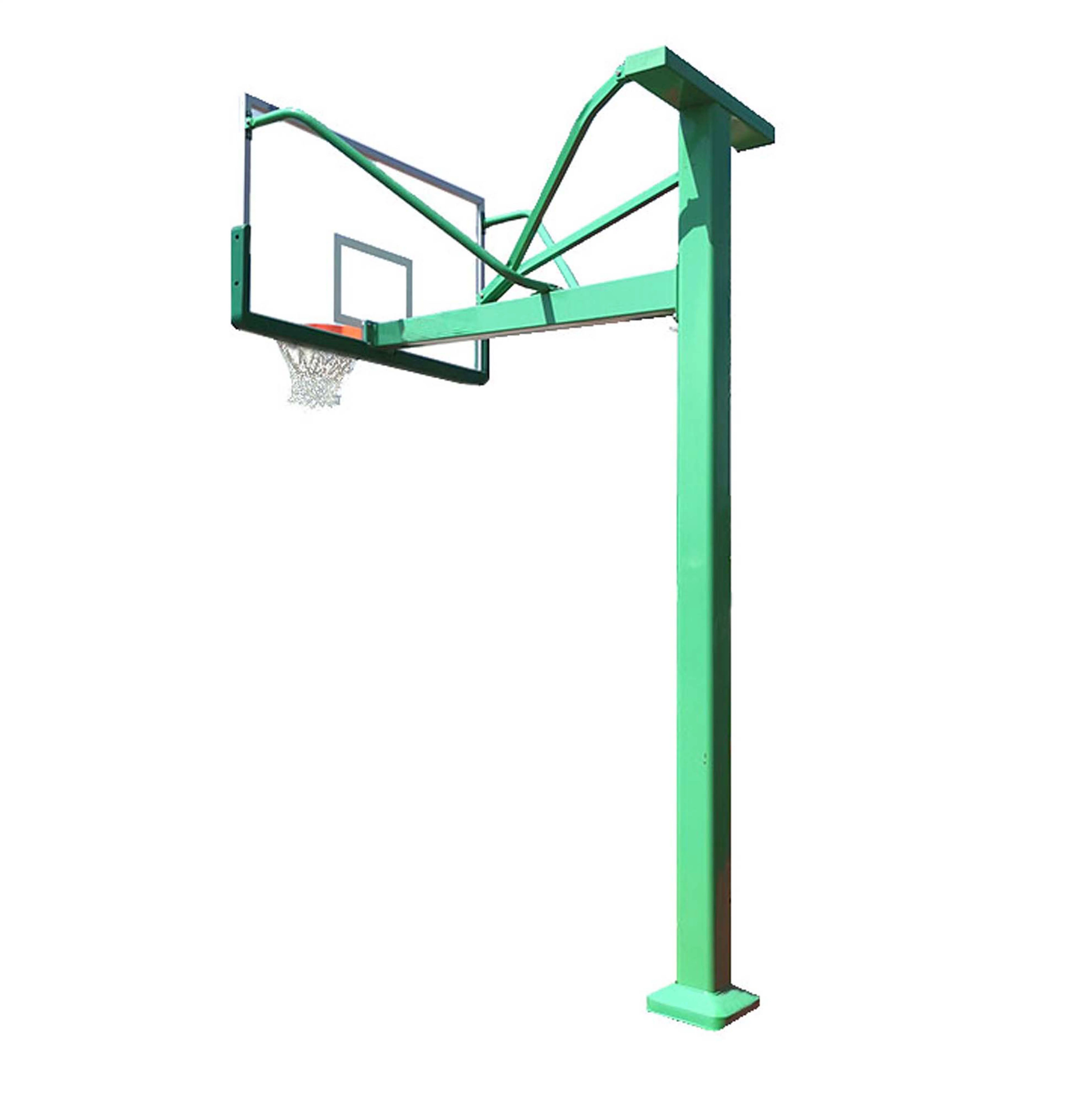 Múltiples modelos en el campo de baloncesto Hoop / Goal / System / Soporte Estándar con placa trasera de vidrio templado