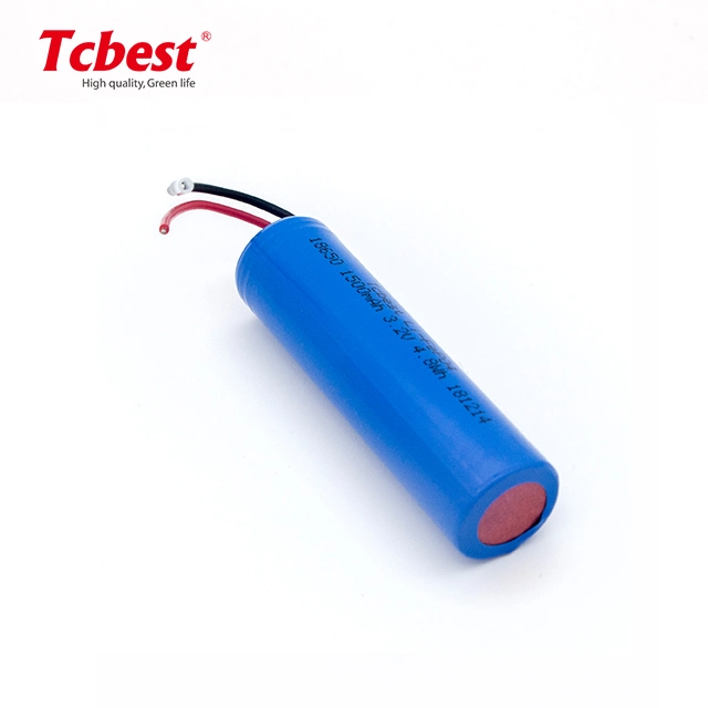 Factory Direct 3,2V 3,7V 1500mAh 2200mAh 3000mAh Lithium Li-Ionen Li Ion LiFePO4 Wiederaufladbare IFR ICR 18650-Batteriezelle mit CE/MSDS/RoHS Für Blitzlicht