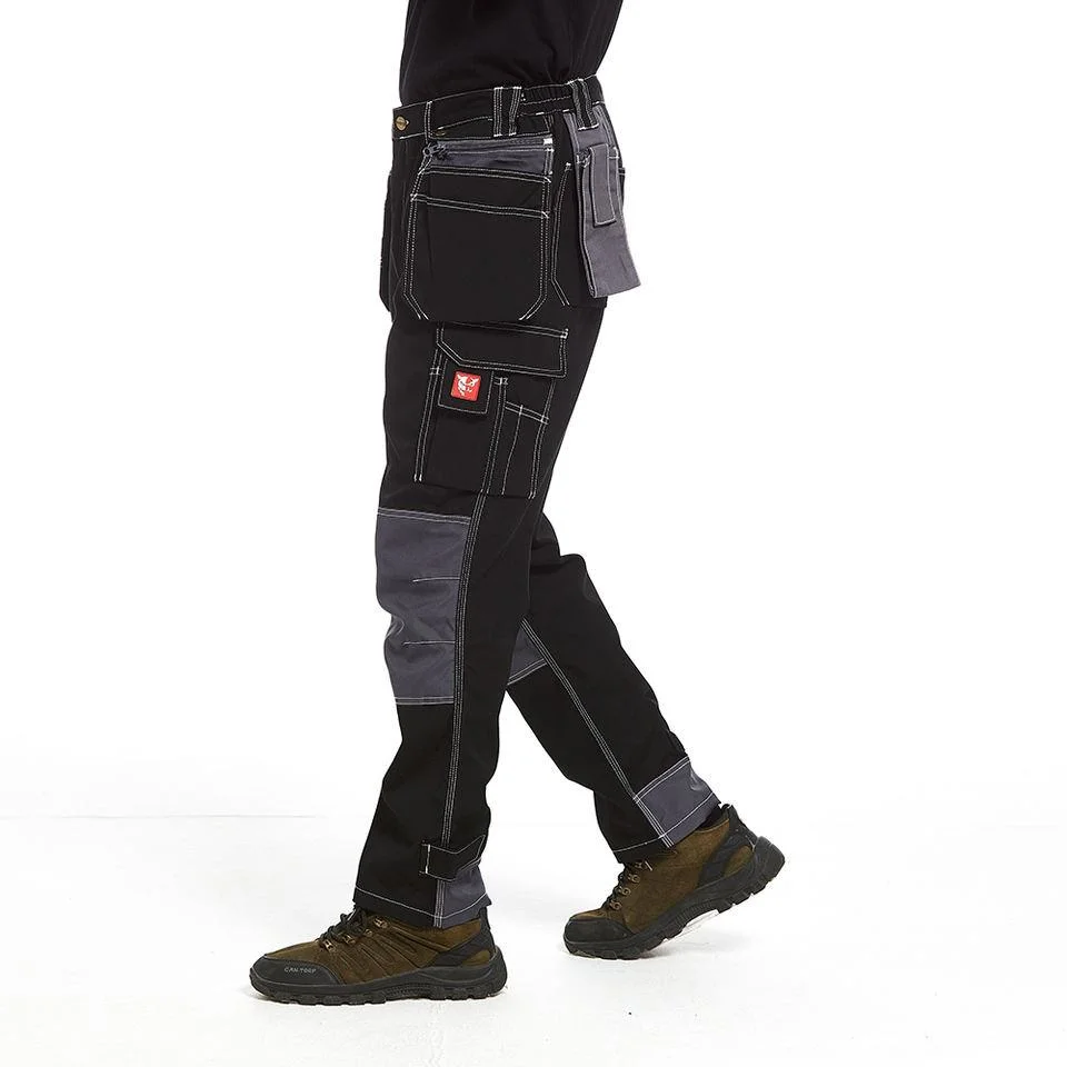 Custom Cotton Polyester para homem cargo Multi-Pocket Trósers Tactical Outdoor Hiking Calças de trabalho