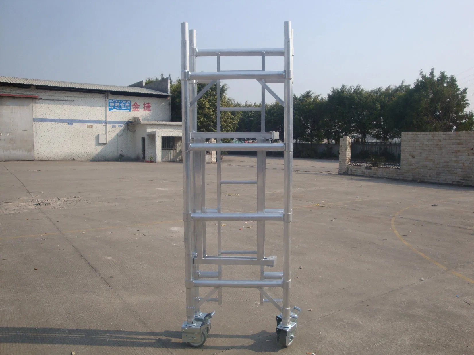 Dragon China Aluminium Scaffolding, Factory Price Foldable Scaffolding