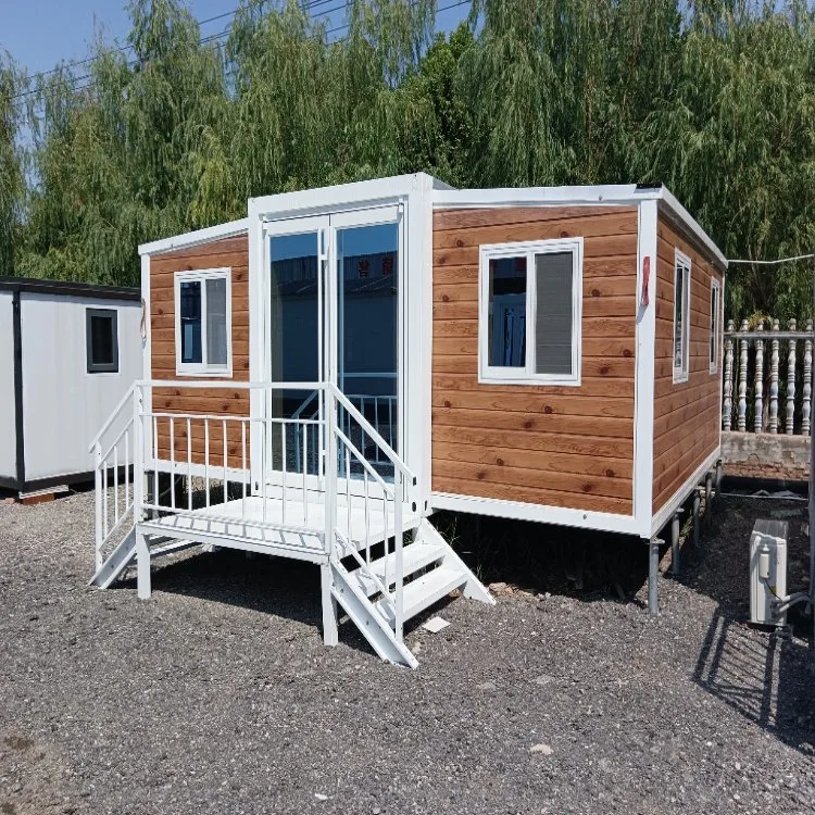 Expandable Folding Double Wings Prefab Tiny House 3 Bedroom Casas Prehechas Expandibles Prefabricadas