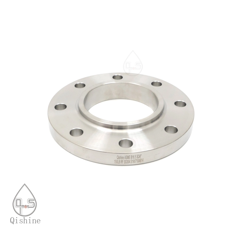 ASTM B16.5 Inox Stainless Steel A182 F304 Forged Slip on Flange