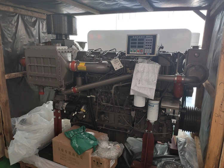 540HP Yc6t540c Yuchai Motor 6cylinders Marine Diesel Engine Water Cooled for Boat