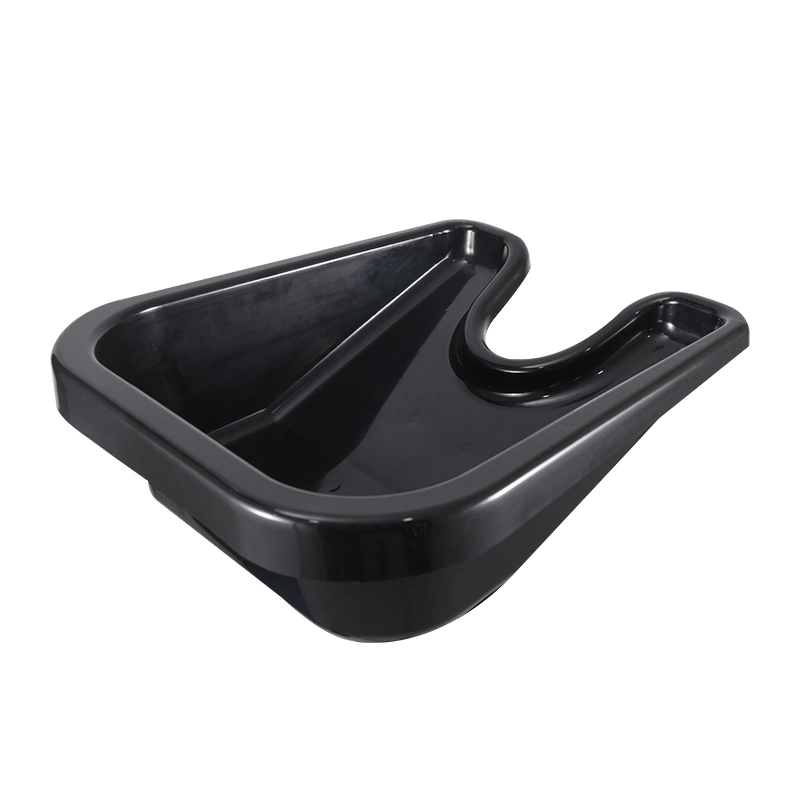 Saloniture Portable Salon Basin Shampoo Sink with Drain - Black - Adjustable