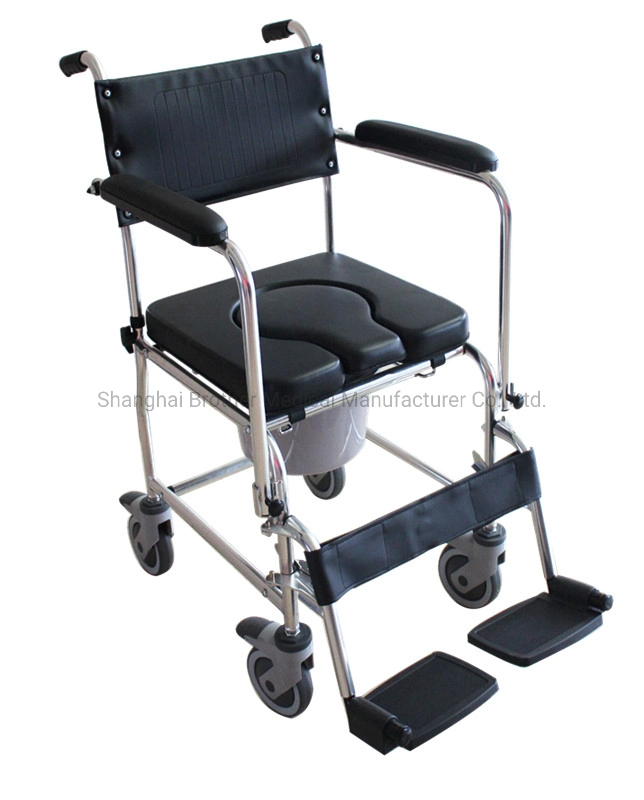 Manual Rehabilitation Walking Rollator with Arm Rest with Soft Seat