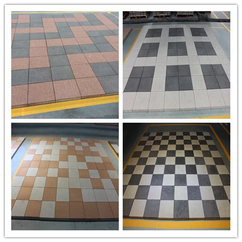 High Quaility Skid Resistance Water Permeable Ceramic/Concrete Floor Paver/Brick