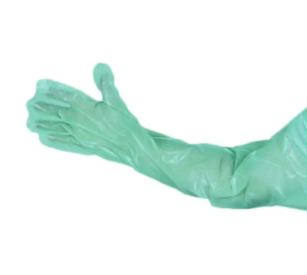 Disposable Working 90cm Veterinary Gloves for Pigs Cattle Sheep Animals Midwifery Inspection Household Long Arm Gloves