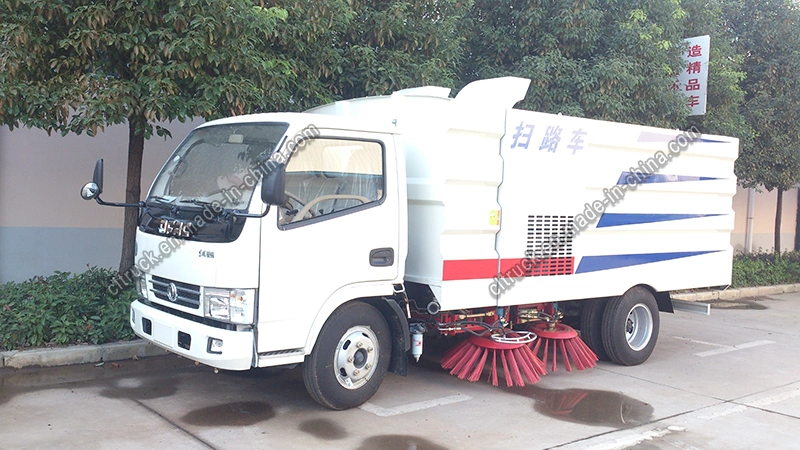 Street Sweeper Truck 4X2 Truck Mounted Sweeper Small Road Sweeping Vehicle