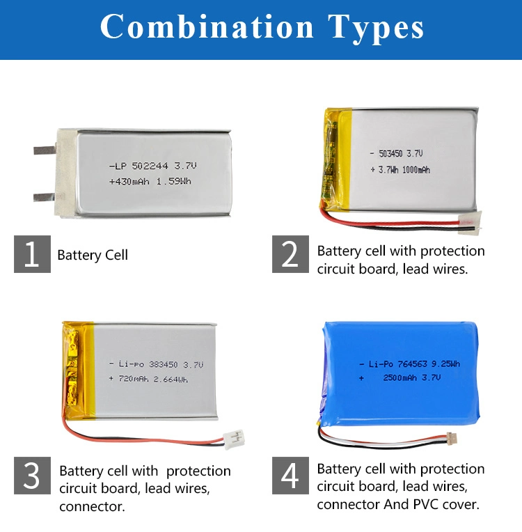 China Suppliers Rechargeable 802070 1200mAh Lipo Battery 3.7V Thin Li-Polymer Battery