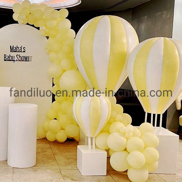 Romantic Fiberglass Hot Air Balloon for Clothes Window Decoration