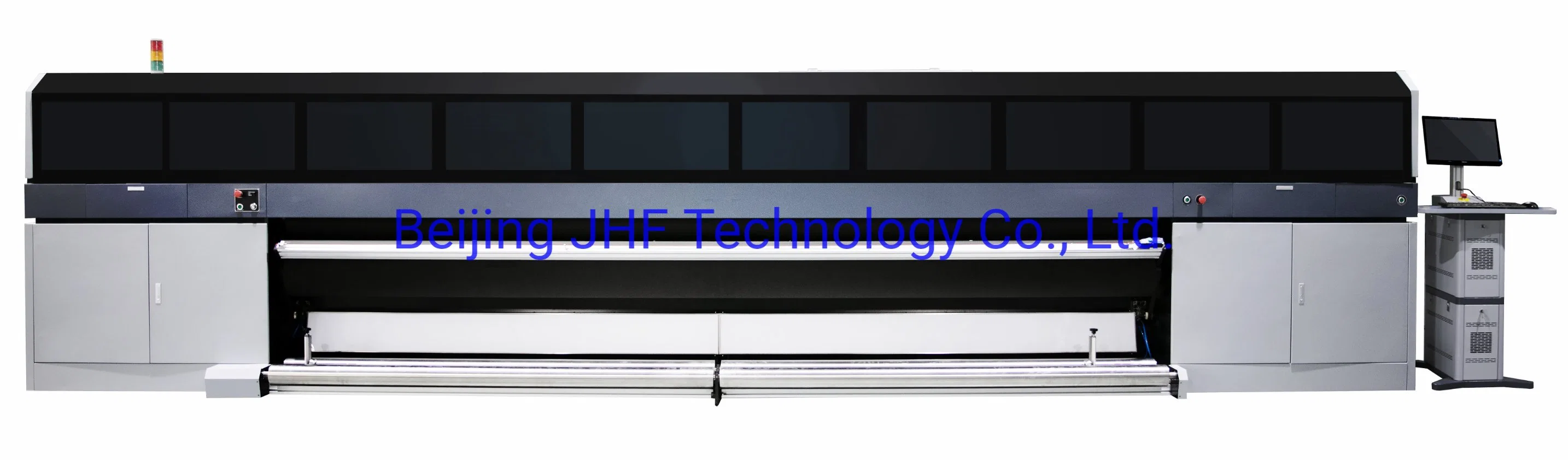 New Model Chinese Manufacture/Hybrid/ Flatbed/Roll to Roll Mars 8r UV Industrial Printer with 5 Meters Wide 16 Industrial Printhead Double 8 Color