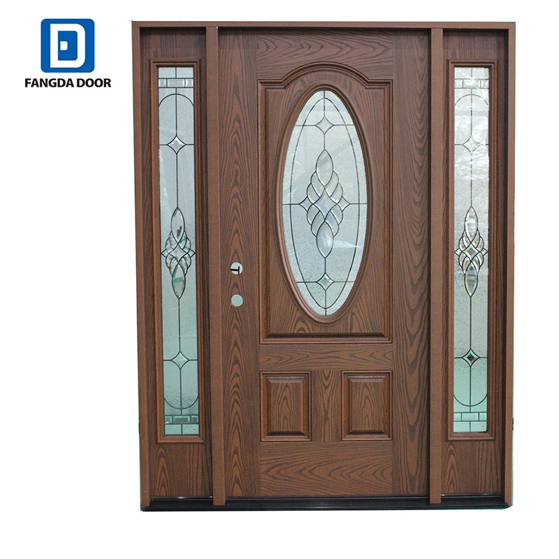 FRP SMC Composit Fiberglass Door Resistance to Deformation Moistureproof Outside Door