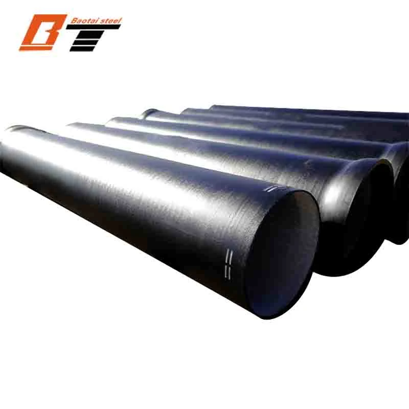 ISO2531 En545 En598 Municipal Water Supply Cast Iron Pipe K9 DN80 DN100 DN800 Ductile Iron Pipe Fitting