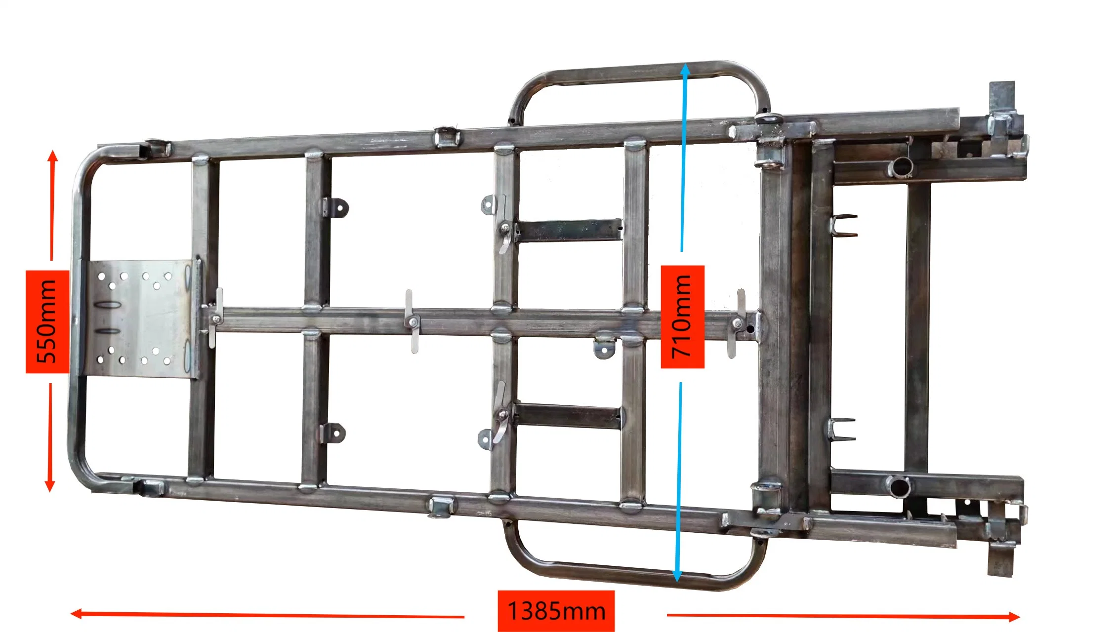 Big Passenger and Cargo Electric Tricycle Frame Set Tricycle Frame