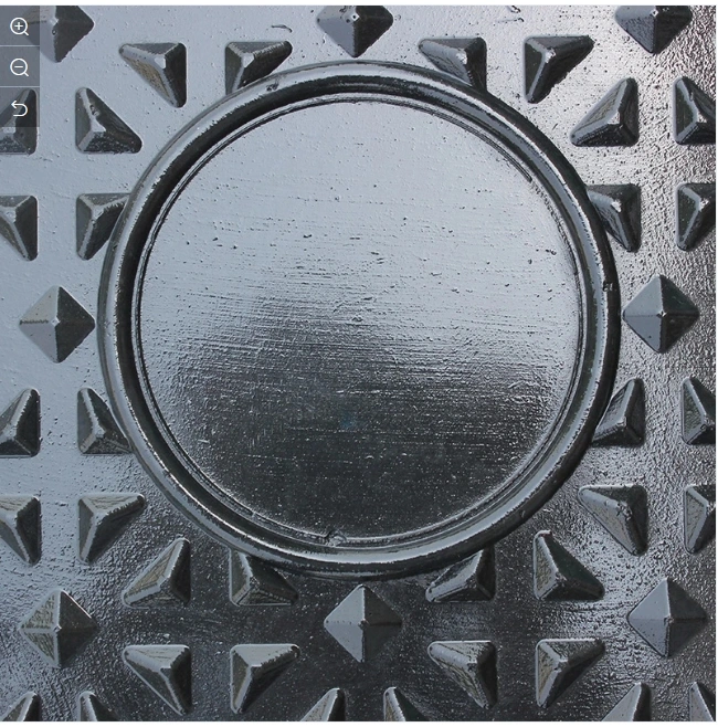 En124 Standard B125 Square/Rectangular High Temperature Forming Moulded Rectangle Plastic Resin FRP Fibre/SMC Manhole Covers 600X450mm