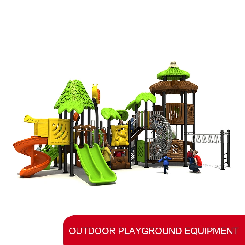 Forest Modeling Indoor Plastic Play Ground System Children Toys Water Park Game Slide Amusement Park Playsets Outdoor Playground Equipment for Kids