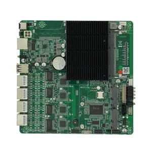 Placa base OEM Intel Quad Core J1900 4 LAN Mini ITX Firewall, placa base pfsense