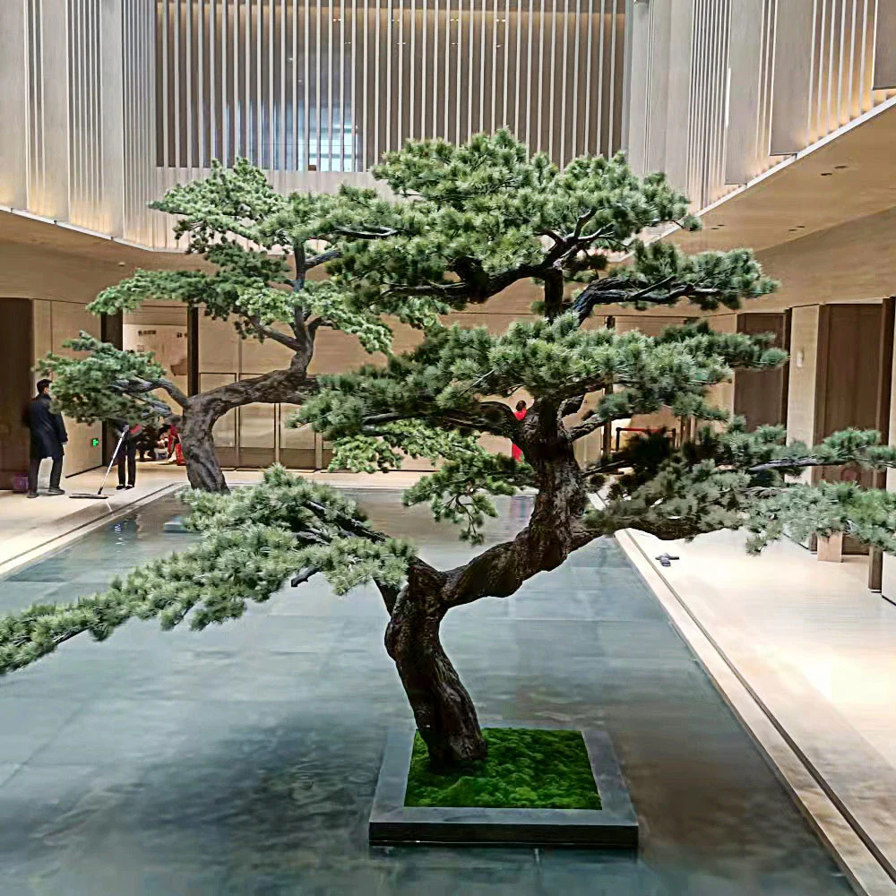 Large Artificial Pine Tree for Interior Decoration