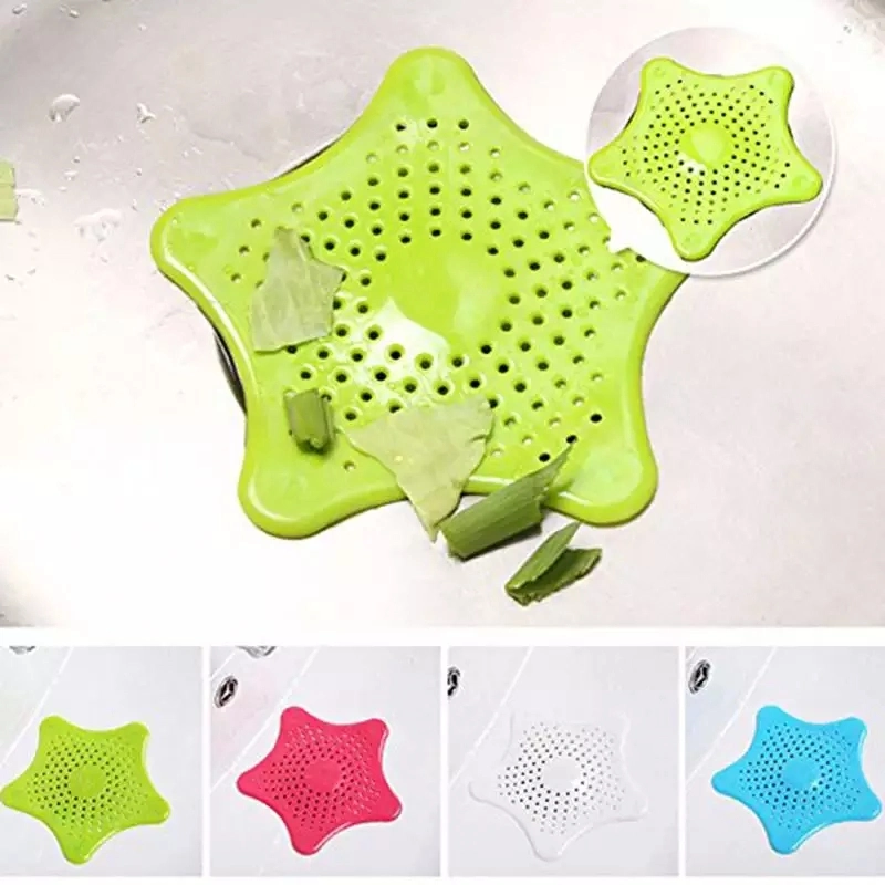 Hair Catcher Drain Protector Silicone Sink Filter Drain Cover Hair Trap Strainer