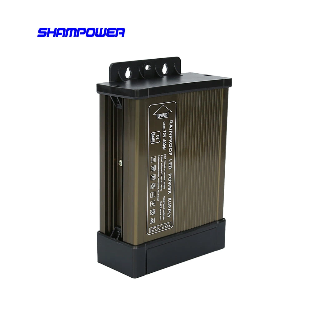 IP65 DC 12V 400W SMPS Single Output Series Rain-Proof Switching Power Supply for LED Light