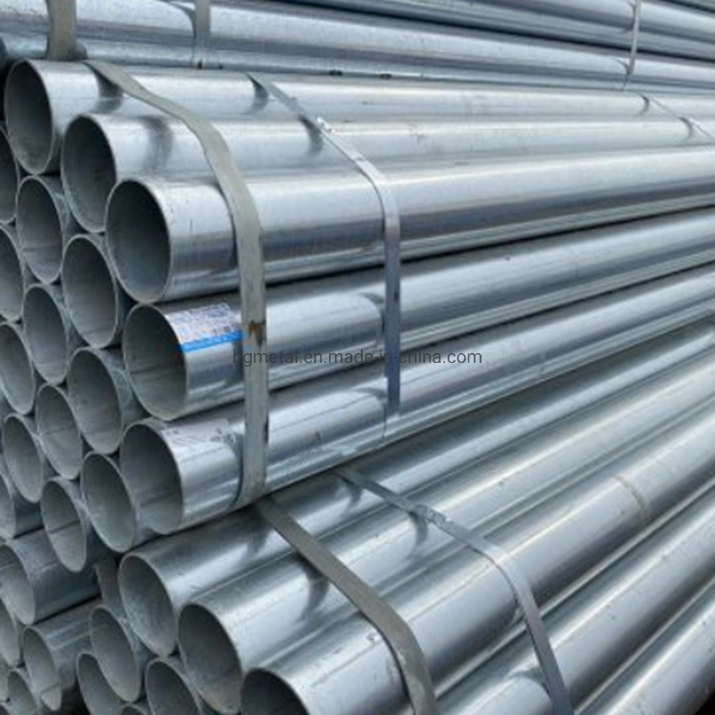 DN15 DN20 Ms Pipe Mild Steel Pipes Round Square Rectangular Galvanized (IRON) Gi Carbon Steel Pipes Galvanise Pipe Stainless Steel Tube Pipe Price