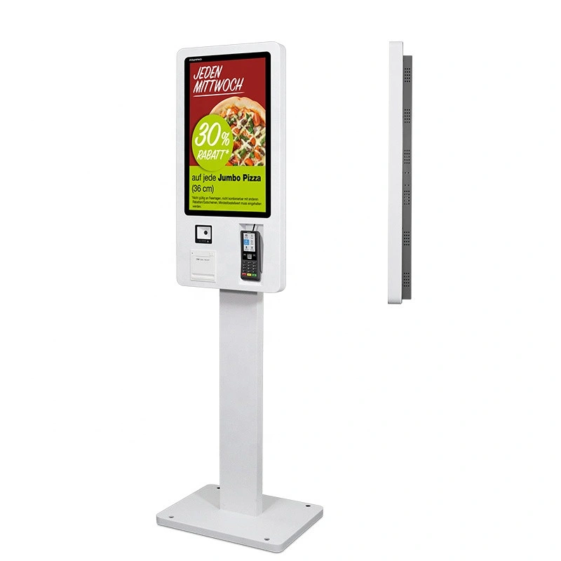 24" 32" Encomenda Kiosk Ecrã Táctil pos sistema Self Pay Quiosque de pagamento de Auto-atendimento para McDonald ′ S/KFC/ Restaurante