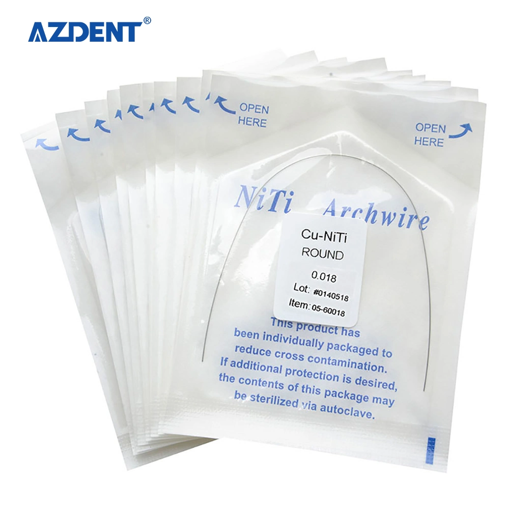 سعر الجملة نيونtype Round Dental Orsin Cu NI-Ti Arch Wire