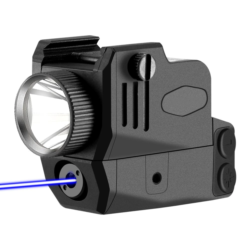 Hunting Blue Laser Sight Scope Combo Tactical Flashlight Light for Night Vision Optical Sight