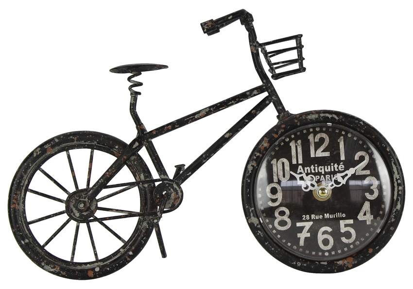 American Style Best Sale Iron Bike Clock