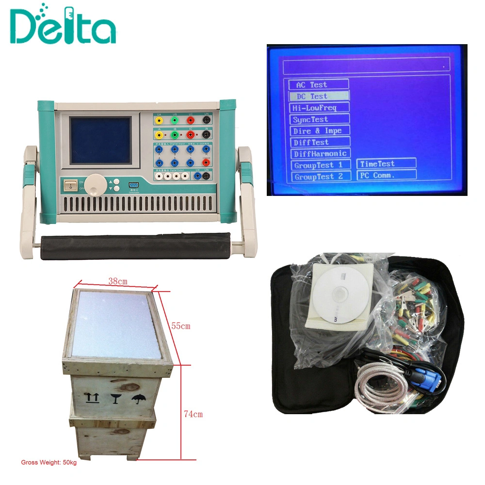 Prt-PC3 Microcomputer Control Three Phase Relay Testing Kit