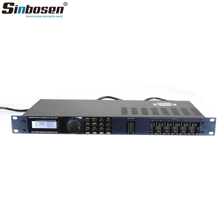 Sinbosen Karaoke digital profissional de processador de áudio D260 Processador DSP Audio