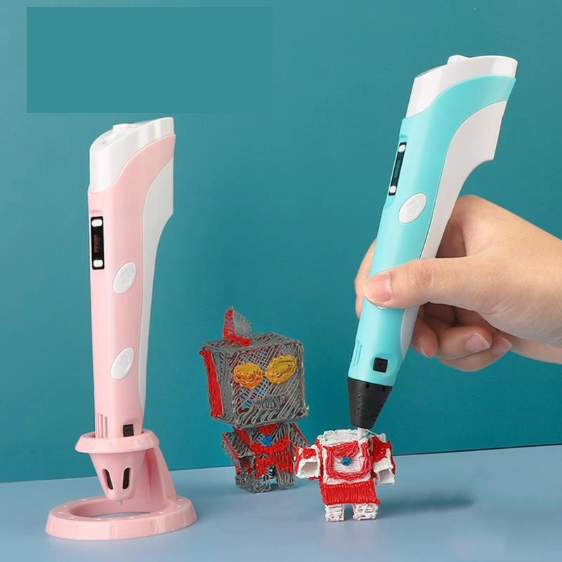 3D Pen 3D DIY Printer Pen Drawing Pens 3D Printing Best for Kids with ABS Filament Christmas Birthday Gift Toys Y1