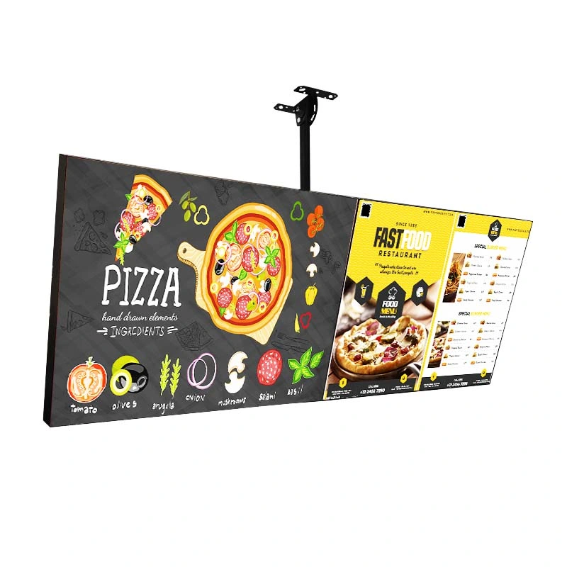 Aluminum Illumination Acrylic Panel Advertising LED Restaurant Menu Light Box