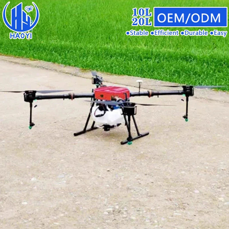 10L 20L Lt 4 6 Axis Rotor Dron Pulverizador Agricola Agricultural Spray Drone Fumigador Precio with Fpv Camera