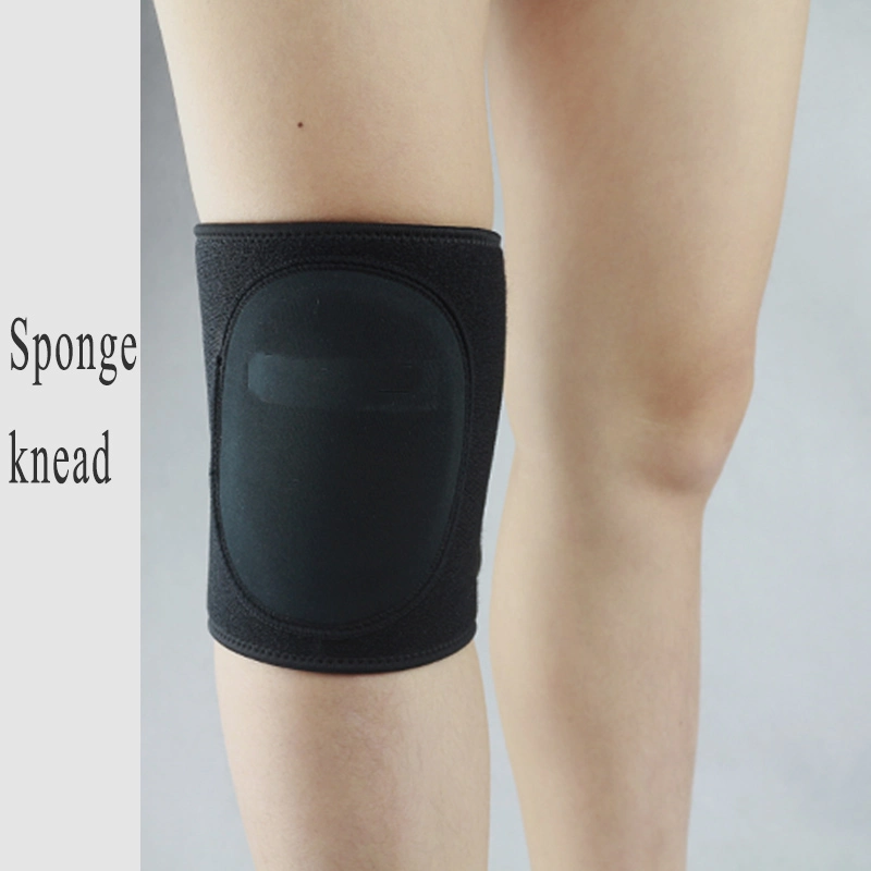 Wholesale/Supplier Breathable Adjustable Neoprene Silicone Knee Brace Support Guard