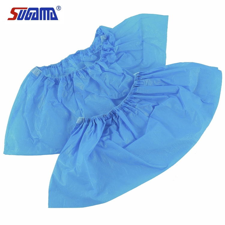 PE CPE Inicio plástico impermeable Protector desechable médica cubrezapatos