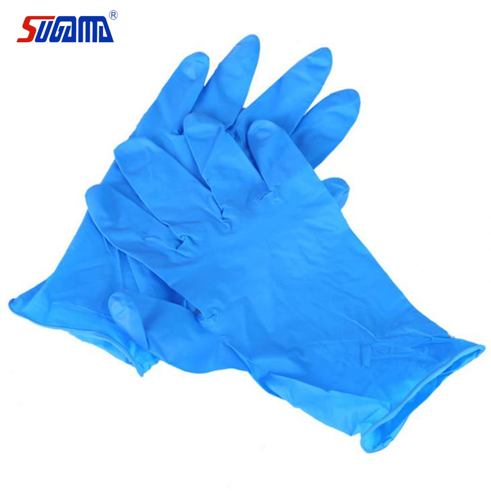 Disposable Nitrile Gloves Powder Free Examination Glove