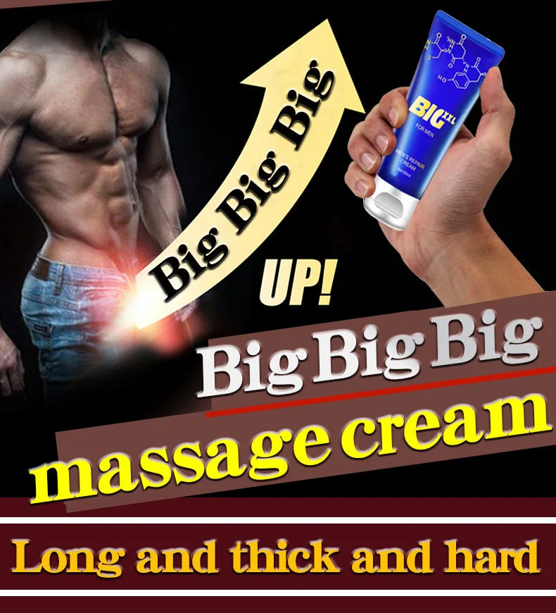 Big XXL männlichen Penis Creme Massage Vergrößern Sex