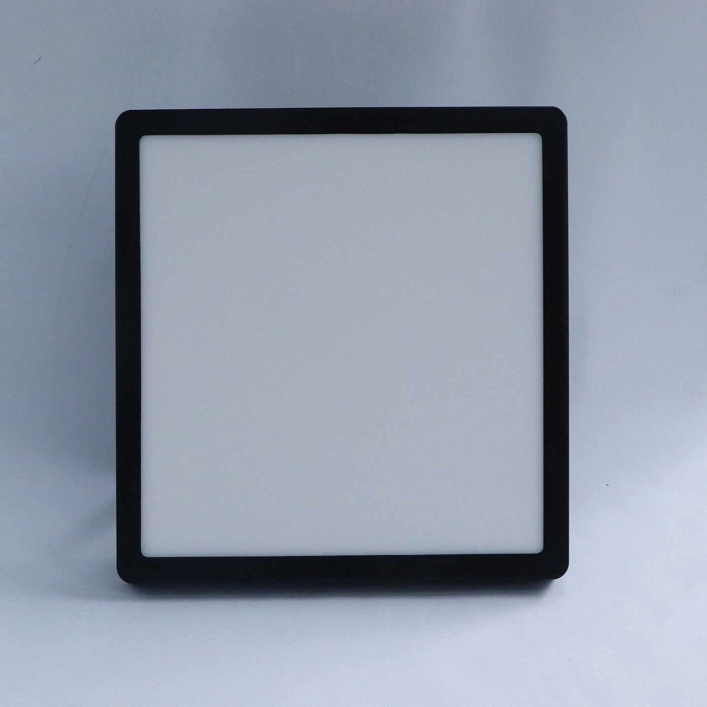 6W Square Surface Flush Mounted Black Body Slim LED Panel Light Ultra Slim LED Panel Lights Ceiling