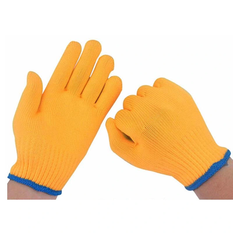 Hot Sale Nylon Industrial Knitted Working Safety Cotton Gloves