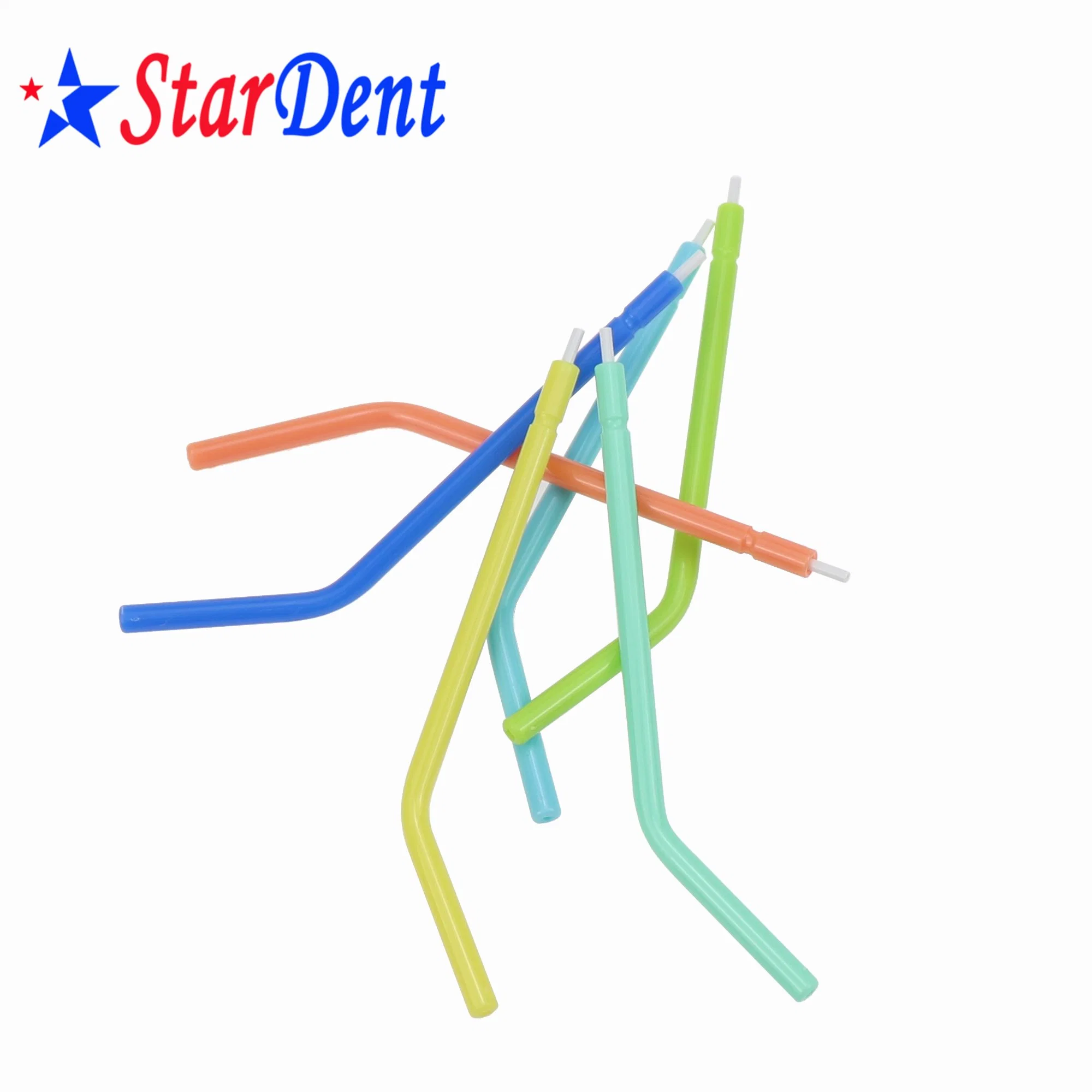 Hot Selling Dental Colorful Plastic Air Water Syringe Tips