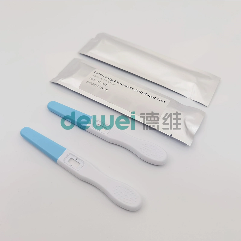 Dewei Medical Urine Lh Ovulation Test Ivd Test Cassette Lh Fsh