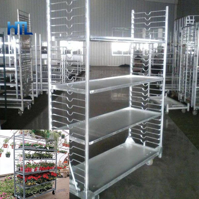 High quality/High cost performance Garden Center Farm Greenhouse Plant Transport Flower Trolley