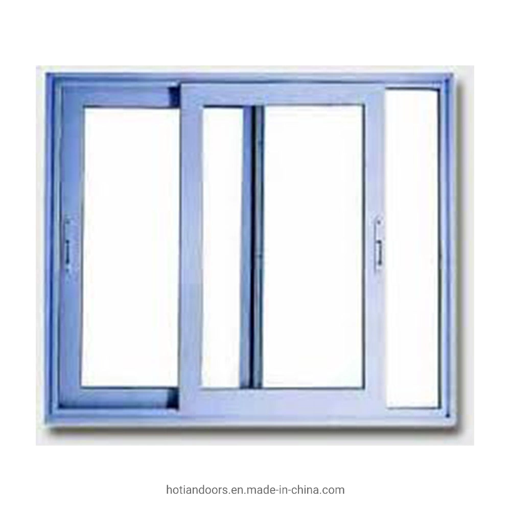 White Color PVC Window Double Glazing Sliding Window Design