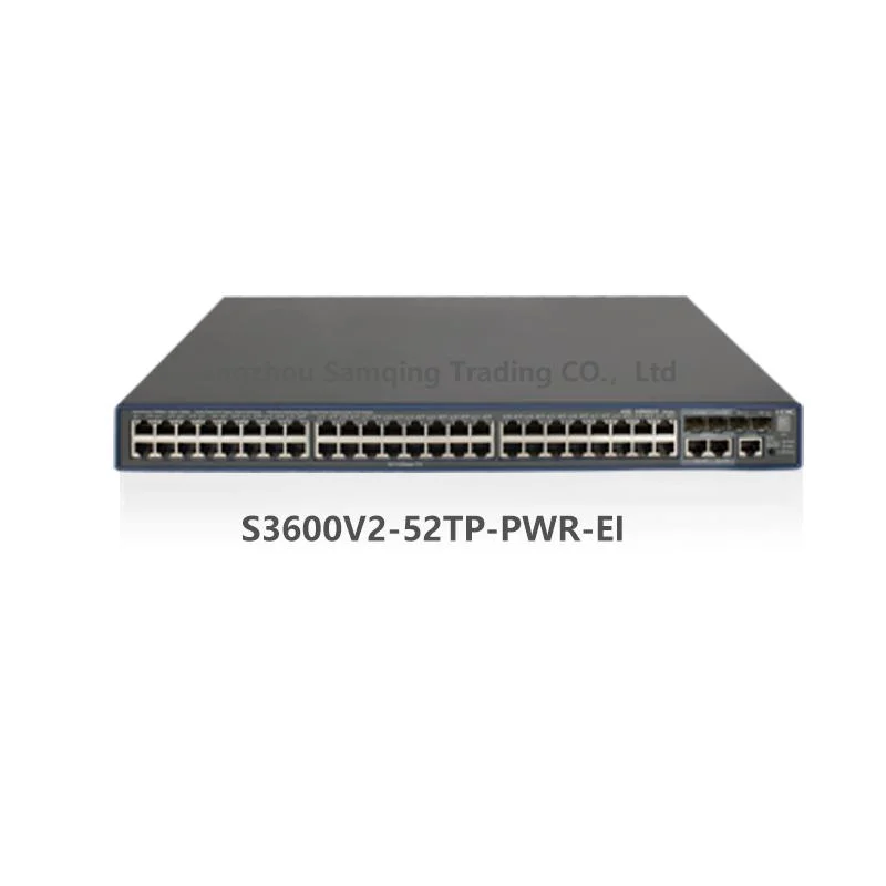 S3600V Pwr-Ei2-28tp-commutateur réseau Ethernet Commutateur intelligent Mainnet souple