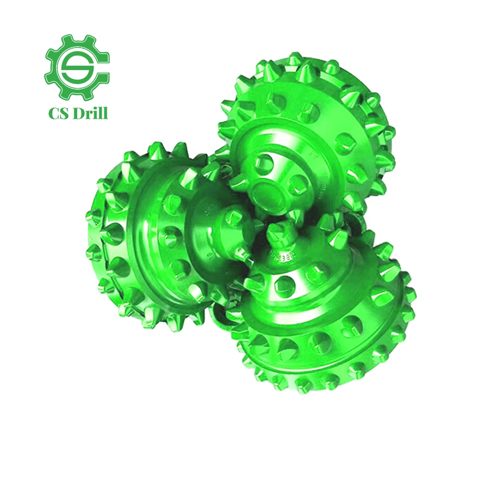 Pozo de agua y pozo de aceite perforación API diente de acero Rotary Broca para rocod Roller TCI Tricone