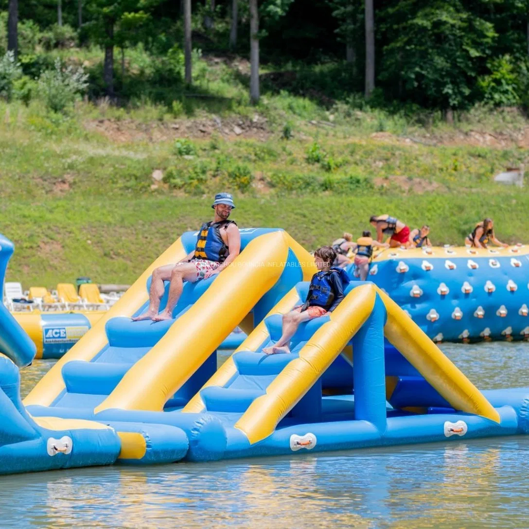 Inflatable Water Sport Floating Water Games Double Ladders for Commercial Use