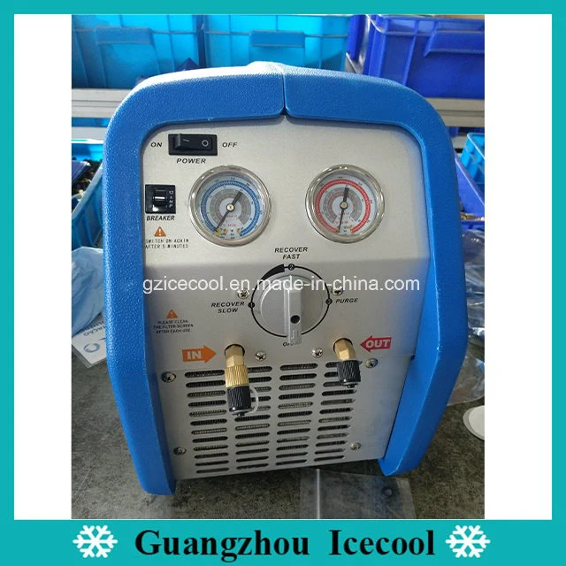 Rr500 1HP One Key Operation and Self-Purge Function Portable Auto Refrigerant Recovery Machine for A/C Car System