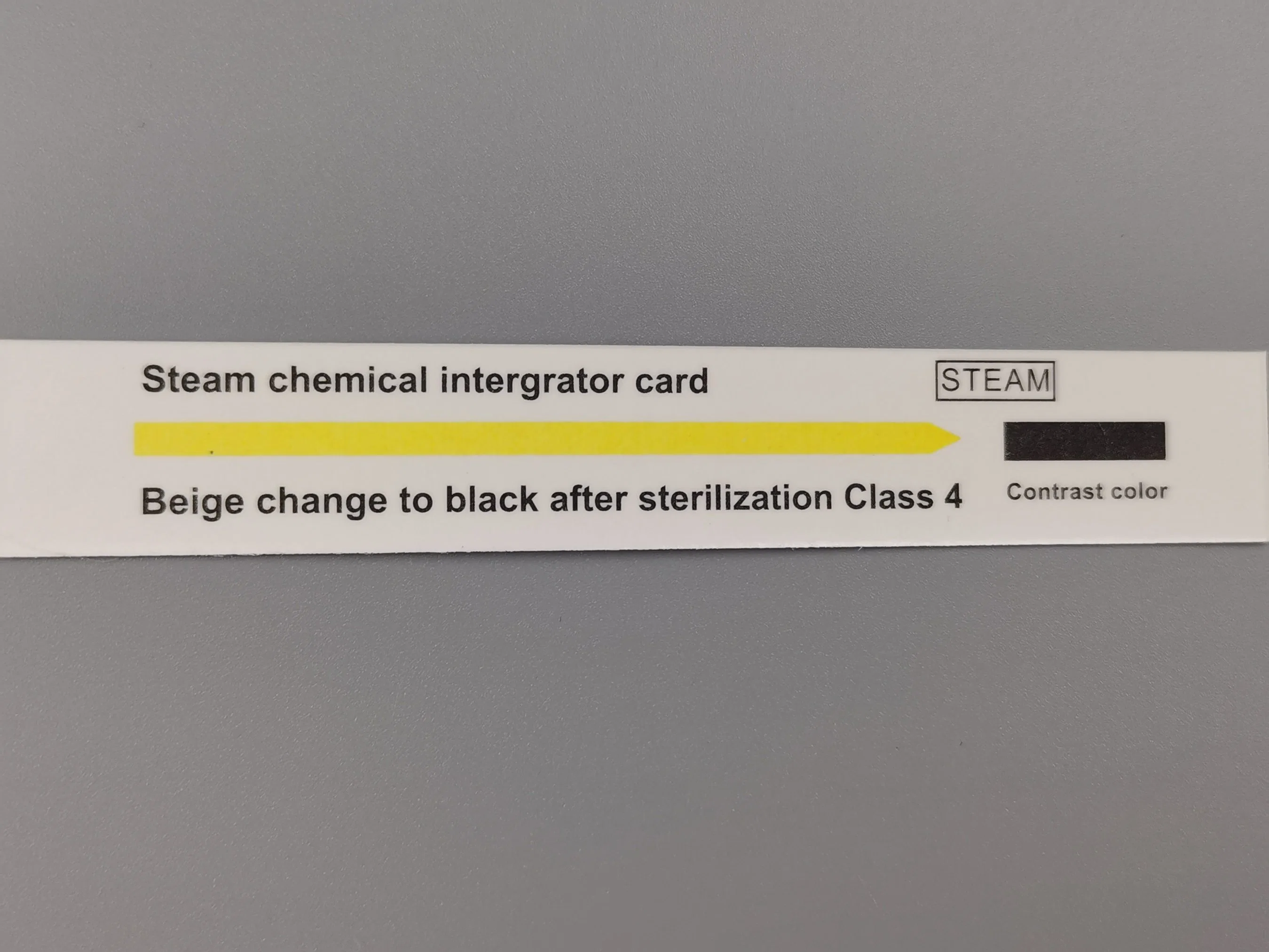 Autoclave Medical Steam Sterilization Indicator Strip Card