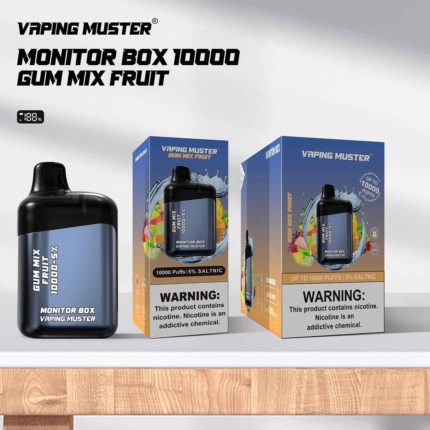 Vapingmuster Monitor 10000puffs Einweg-Vape Pen Factory Display Vape Großhandel Ich Vape Wape elektronische Zigarette Vape Pen